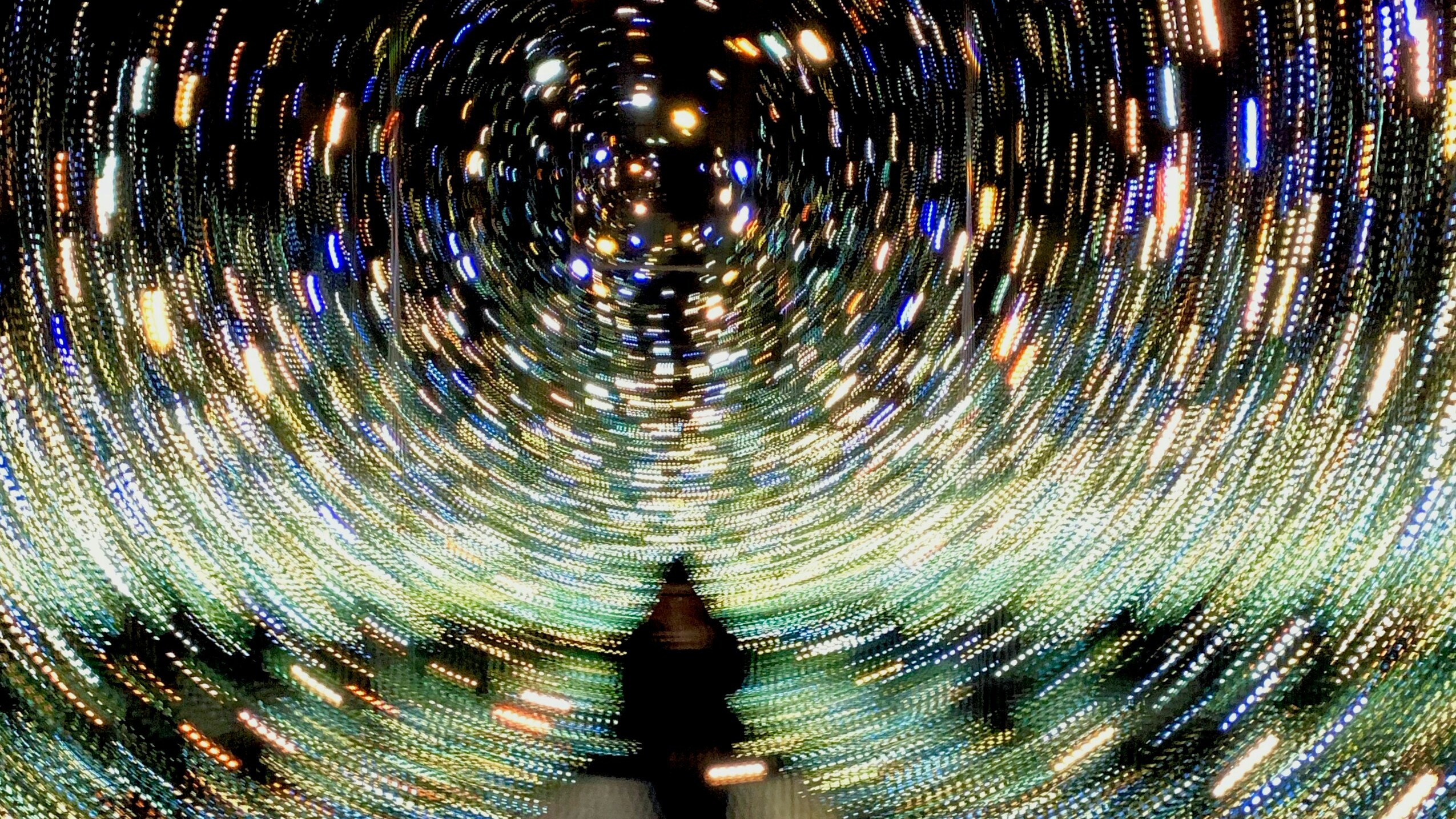 Abstract digital art representing the layers and complexity of AI-assisted content creation